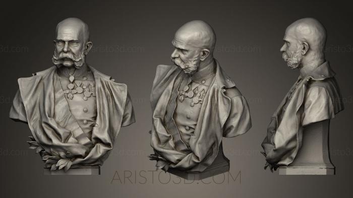 Busts and heads antique and historical (BUSTA_0080) 3D model for CNC machine